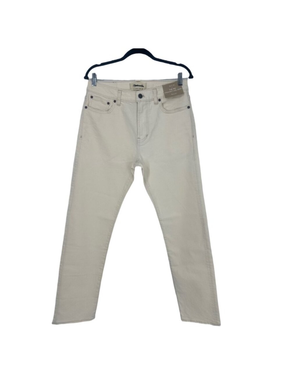 Madewell Jeans 30x30 1991 Straight Leg High Rise Denim Classic Minimalist 90s